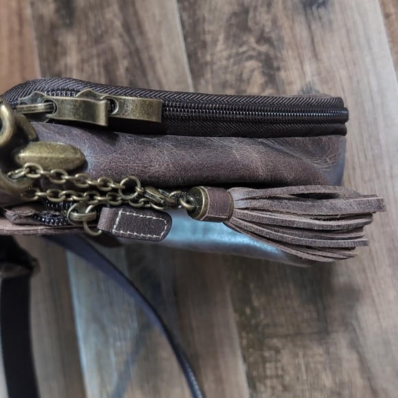 GTM~Conceal Carry Bag Distressed Buffalo Leather - Picture 5 of 14